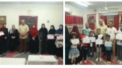 تعليم الخارجة يكرم الطلاب الموهوبين والإخصائيين المثاليين