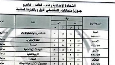 غدا السبت.. 117 ألف طالب وطالبة يؤدون امتحانات الشهادة الإعدادية بالمنيا