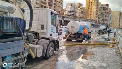 محافظ الإسكندرية: إجراءات فورية عاجلة للتعامل مع موجة الأمطار 