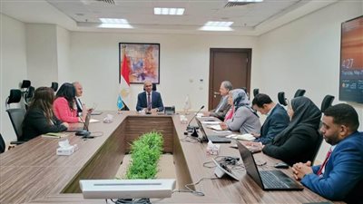 د.سيد إسماعيل يستقبل بعثة البنك الدولي لمتابعة المرحلة الثانية من برنامج خدمات الصرف الصحي بالمناطق الريفية