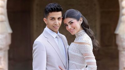 ليلى أحمد زاهر تحتفل بأول عيد ميلاد لزوجها هشام جمال بعد زواجهما