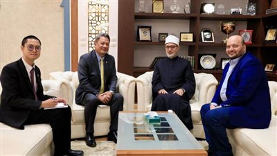 مفتي الجمهورية يستقبل سفير تايلاند بالقاهرة لبحث تعزيز التعاون في تدريب المفتين