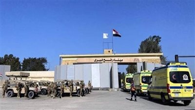 استمرار فتح معبر رفح البري من الجانب المصري لليوم الـ 87 علي التوالي