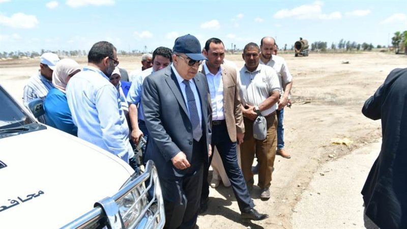 جولة محافظ الدقهلية