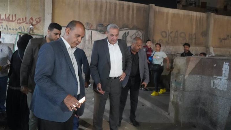 محافظ الغربية خلال