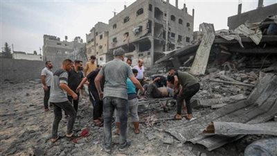 استشهاد 9 فلسطينيين في قصف الاحتلال على عدة مناطق في غزة