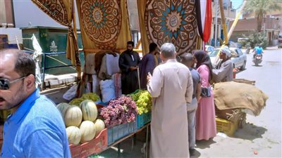 استمرار سوق اليوم الواحد بمدينة أخميم حتى الجمعة المقبل لتلبية احتياجات المواطنين قبل عيد الأضحى