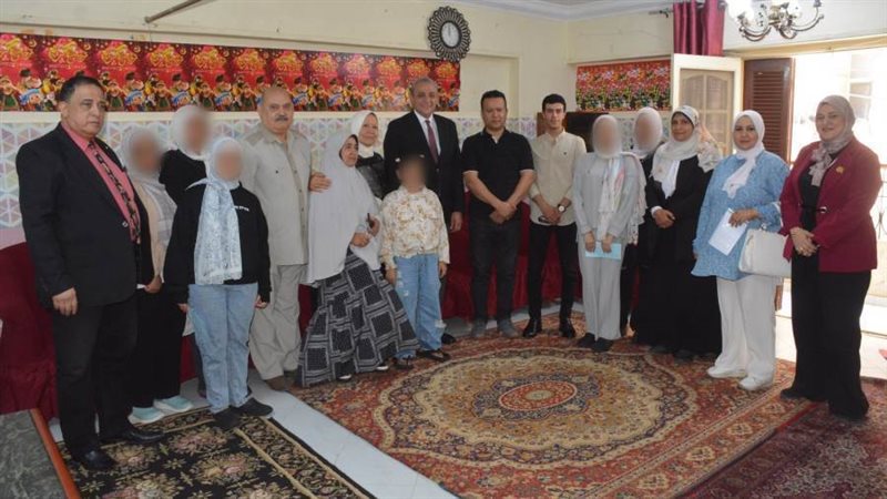 محافظ الغربية خلال