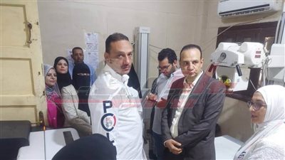 وكيل مديرية الصحة تتفقد مستشفى الرياض المركزى والمركز الطبي