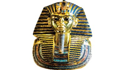 الملك الذهبى أيقونة حضارية فى المتحف المصرى الكبير