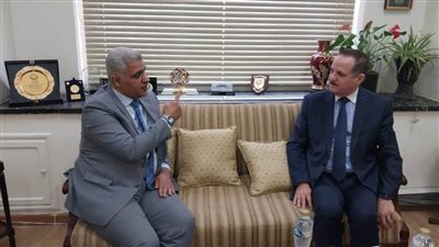 «د.العزازي» يلتقي بالدكتور يوسف مشاري بجامعة الدول العربية