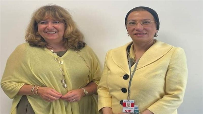 وزيرة البيئة الدكتورة