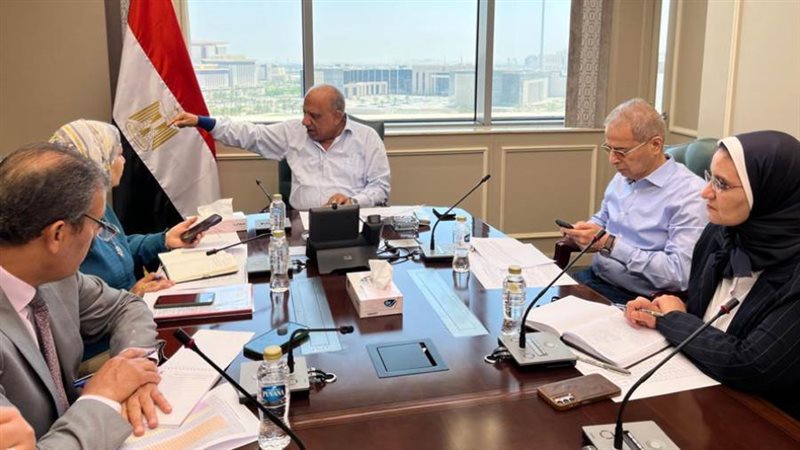 وزير الكهرباء يجتمع