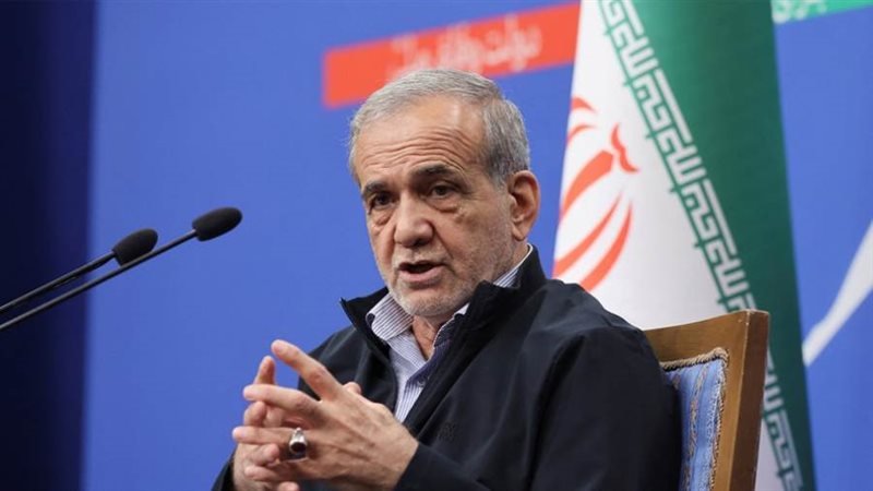 الرئيس الإيراني مسعود