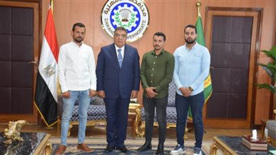 إطلاق اسم البطل خالد عبدالعال على مدرسة إعدادية بمسقط رأسه في الدقهلية