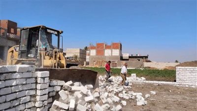 الموجة 26 .. إزالة 371 حالة تعدٍ على الأراضي الزراعية وأملاك الدولة بالمنيا