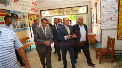 عبدالمعطي وجودة يطمئنان على سير امتحانات الثانوية العامة بكفر الشيخ