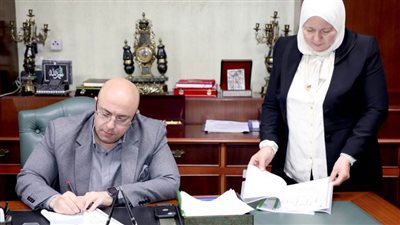 محافظ بني سويف يعتمد نتيجة امتحانات الفصل الثاني للشهادة الإعدادية بنسبة 75.13%