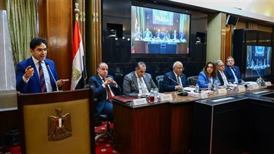 وزيرة التنمية المحلية تشارك في اجتماع 