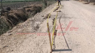 اعتماد تمويل عاجل لإنشاء حائط ساند لقطاع متضرر بطريق صندلا الجوهري