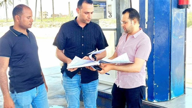 جانب من الحملات التموينية