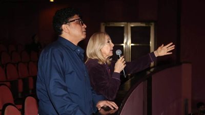 رئيس دار الأوبرا يتابع الاستعدادات النهائية لحفلي أسطورة فن الباليه عبد المنعم كامل