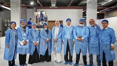  وفد صيني يتفقد مصانع مستحضرات التجميل بالعاشر وأكتوبر