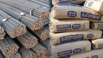 سعر الحديد اليوم والأسمنت في سوق مواد البناء