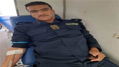 حملة للتبرع بالدم بمديرية أمن الأقصر