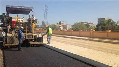 باستثمارات 21 مليون جنيه رصف طريق كورنيش دمنهور لتسهيل الحركة المرورية 
