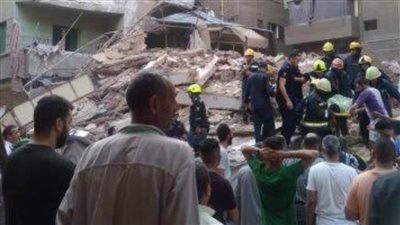 عاجل| وفيات وإصابات .. تفاصيل انهيار عقار حدائق القبه