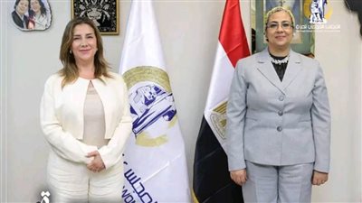 المستشارة أمل عمار تستقبل ممثلة مفوضية الأمم المتحدة لشؤون اللاجئين بمصر