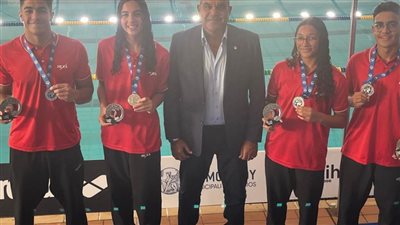 منتخب السباحة بالزعانف يحصد فضية وبرونزيتين ببطولة العالم باليونان