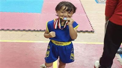 حمزة محمد يحصد ذهبية بطولة أبطال الجمهورية في الووشو كونغ فو