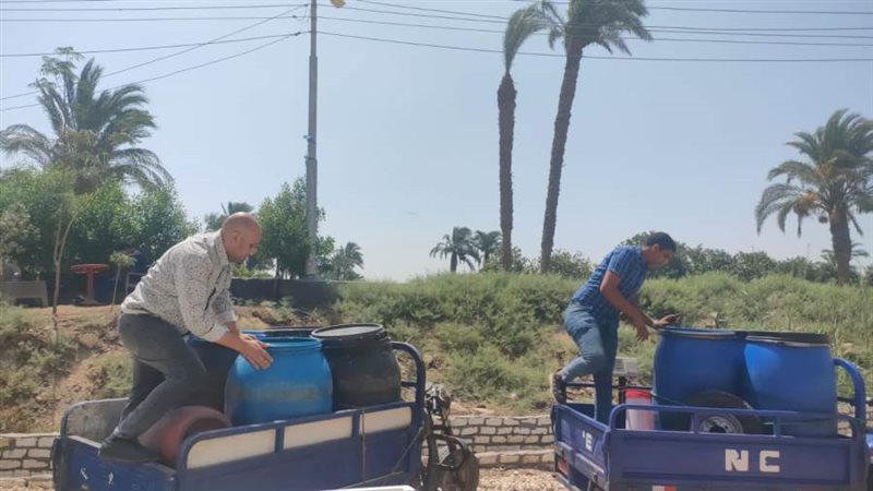 ضبط البان فاسدة