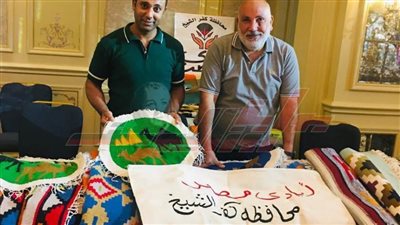 كفر الشيخ تشارك في معرض التراث والحرف اليدوية بالجيزة