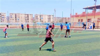 وفد وزارة الشباب يشهد ختام الدور التمهيدي بكفر الشيخ 