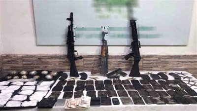 مصرع 4 عناصر جنائية شديدة الخطورة من تجار المخدرات والأسلحة النارية