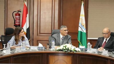 محافظ الجيزة يتابع الموقف التنفيذي الحالي للمرافق بالمنطقة الصناعية بأبو رواش