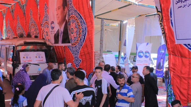 جانب من القافلة