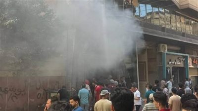 بالصور.. إصابة 8 أشخاص حصيلة حريق مطعم بالمحلة الكبرى