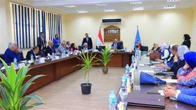 مجلس جامعة دمنهور يهنئ الرئيس السيسي بمناسبة الذكرى الثانية عشرة لثورة 30 يونيو 