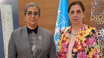 المستشارة أمل عمار تلتقى الأمينة التنفيذية للجنة الاقتصادية والاجتماعية لغرب آسيا 