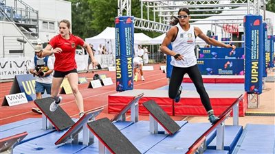 فريدة خليل تتوج بذهبية بطولة العالم للخماسي الحديث للناشئين وملك إسماعيل تحرز البرونزية