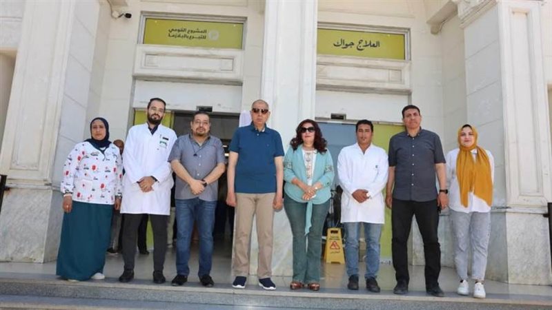 محافظ المنيا يتفقد