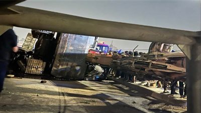 عاجل| ونش يتسبب في كارثة.. تفاصيل حادث طريق الأوتوستراد اليوم