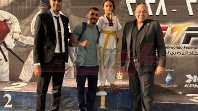 أبطال الباراتايكوندو بكفر الشيخ يحصدون 5 ميداليات في بطولة الجمهورية