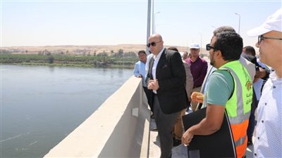 إنجاز 99% من محور الفشن على النيل جنوب بني سويف