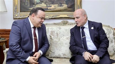 رئيس النيابة الإدارية يلتقي رئيس الهيئة الوطنية للانتخابات