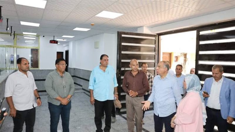 محافظ المنيا يتفقد